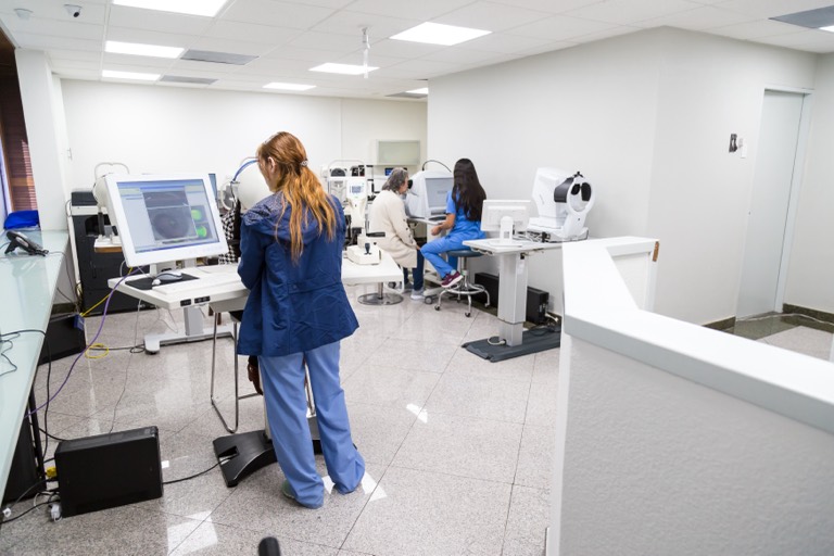 Smart new Diagnostic Suite at Tijuana Eye Center, Tijuana, Mexico